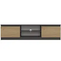 TV stolík 140 Malwa Antracit/Artisan