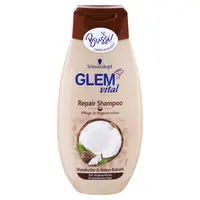 Glem Vital Repair šampon na suché vlasy s bambuckým máslem a kokosem 350 ml