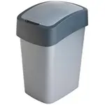Odpadkový koš flip bin 25l 186157 stříbrno/grafit