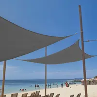 Stínící plachta čtvercová 3.6x3.6 antracit