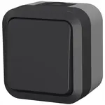 Vypínač univerzální na omítku Aqua Pro IP55 vodotěsný šedý