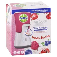 Dettol  tekuté mýdlo a bezdotykový dávkovač Zahradní ovoce 250 ml
