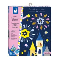 Detský ateliér maxi - čarovná noc a trblietky svietiace v tme