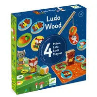 Ludo Wood – súprava 4 hier (v lese)