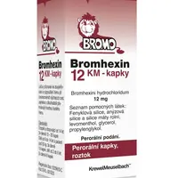 Bromhexin 12 KM kapky 50 ml