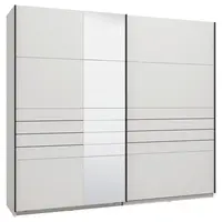 Xora SKŘÍŇ S POSOUVACÍMI DVEŘMI, bílá, 245/217,5/61 cm