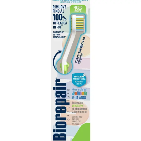 BioRepair Junior MEDIO-SOFT zubní kartáček 1 ks