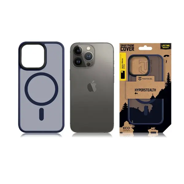 Zadní kryt Tactical MagForce Hyperstealth pro Apple iPhone 13 Pro, deep blue
