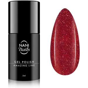 NaniNails NANI Amazing Line gélový lak na nechty odtieň Ruby Spark 5 ml
