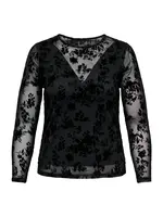 ONLY Carmakoma Blúzka 'CARElodie'  čierna