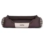 Pelíšek pro psa Reedog Brown Grid - L