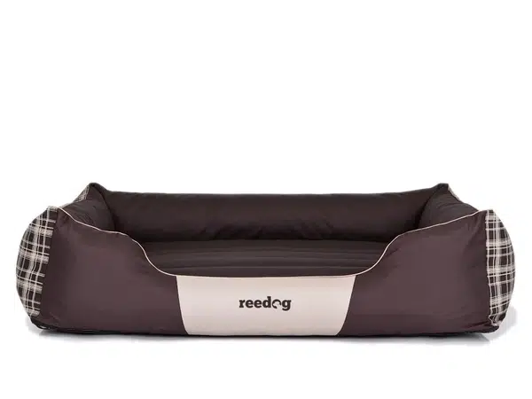 Pelíšek pro psa Reedog Brown Grid - L