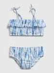 GAP Dětské plavky ruffle swim two-peice - Holky