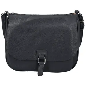 Trendy dámská koženková crossbody kabelka Grácie, tmavě modrá