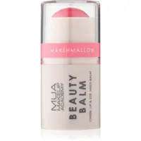 MUA Makeup Academy Beauty Balm krémová tvářenka v tyčince odstín Marshmallow 4 g