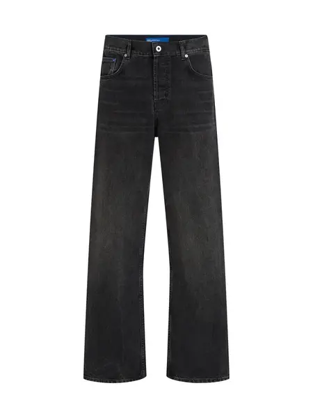 KARL LAGERFELD JEANS Džínsy 'Relaxed'  čierna