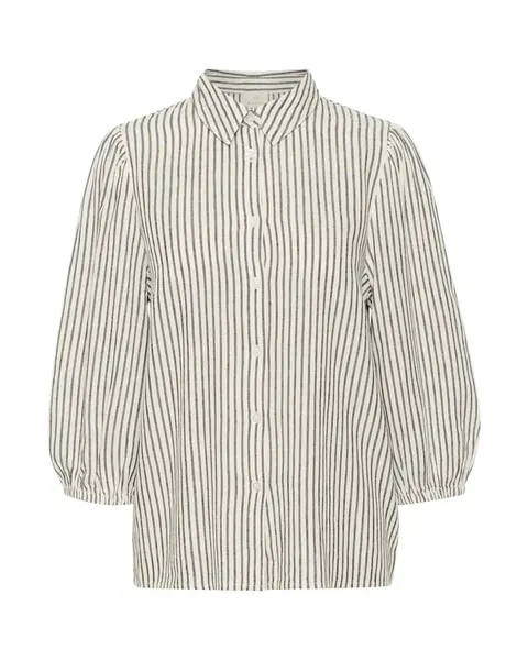 Kaffe Blúzka 'KAmilia'  čierna / biela