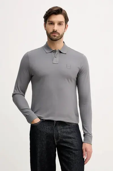 Tričko s dlouhým rukávem BOSS Orange Passerby