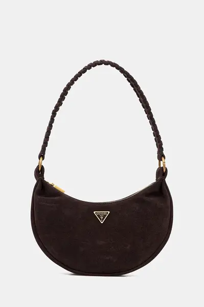 Semišová kabelka Guess AMITA