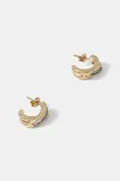 Pozlacené náušnice EDBLAD Andorra