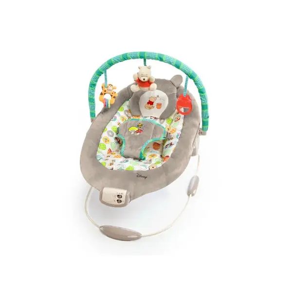 Lehátko vibrujúce s melódiou Winnie the Pooh Dots & Hunny 0 m+, do 9 kg