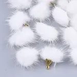 Faux Mink Fur Tassel Pendant Decorations