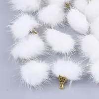 Faux Mink Fur Tassel Pendant Decorations