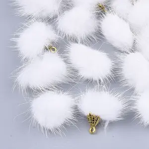 Faux Mink Fur Tassel Pendant Decorations
