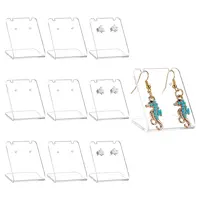10Pcs Organic Glass Earring Displays