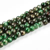 Baking Painted Glass Beads Strands