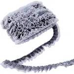 10M Polyester Polka Dot Lace Ribbons