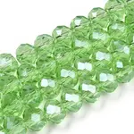 Electroplate Glass Beads Strands