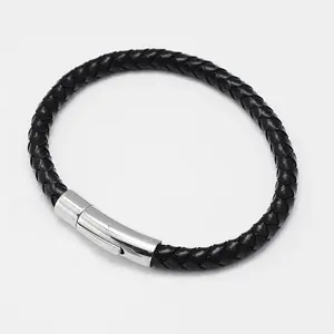 Braided Leather Cord Bracelets