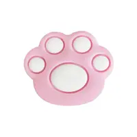 Bear Paw Food Grade Eco-Friendly Silicone Focal Beads