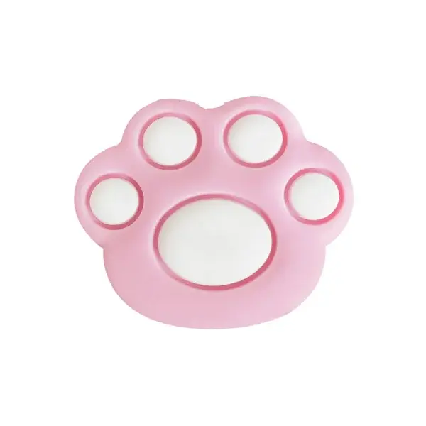 Bear Paw Food Grade Eco-Friendly Silicone Focal Beads