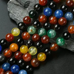 Natural Agate Beads Strands