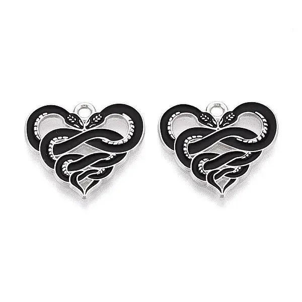 Halloween Theme Alloy and Enamel Pendants
