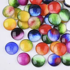 Flatback Glass Cabochons for DIY Projects
