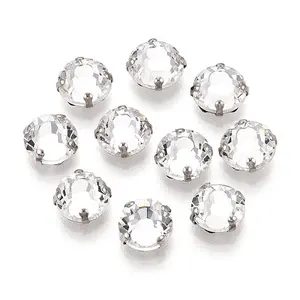 Flat Round Sew on Rhinestone