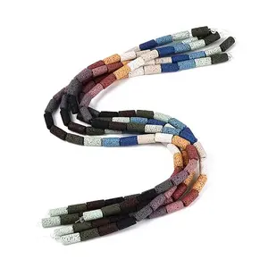 Natural Lava Rock Beads Strands