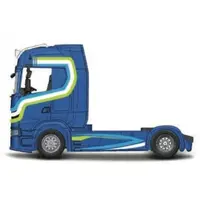 Bburago 1:43 Haulers Custom Cabs Scania 770S Blue