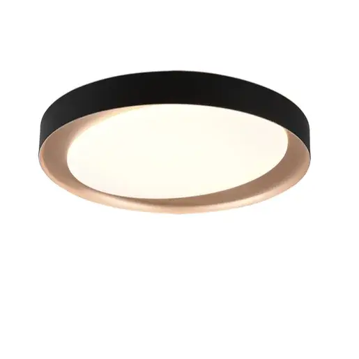 LED stropné osvetlenie Reality Zeta čierna R62712402