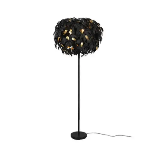Reality Leavy stojaca lampa čierna r40463032 RER40463032