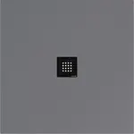 Sprchová vanička štvorcová Polysan Flexia 100x100 cm liaty mramor šedá 71552.31