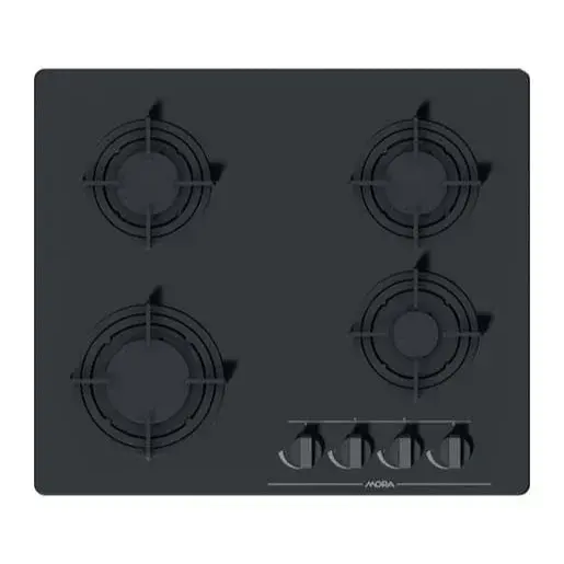 Mora plynová varná doska čierna VDP 645 GB3