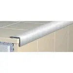 Schodová hrana schodová Havos chróm, hliník elox, dĺžka 90 cm, výška hrany 9 mm, ALESH990