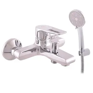 Vaňová batéria RAV Slezák COLORADO so sprchovacím setom 100 mm chróm CO254.0/1