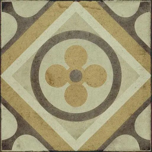 Dlažba Ragno Ottocento ambra 20x20 cm mat OTR86X