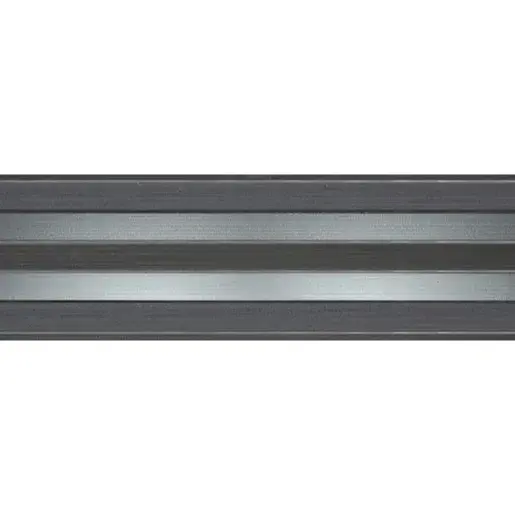 Dekor Fineza Selection tmavo šedá 20x60 cm lesk DSELECT26GR