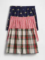 GAP bavlněné šortky, 3 ks - pánské